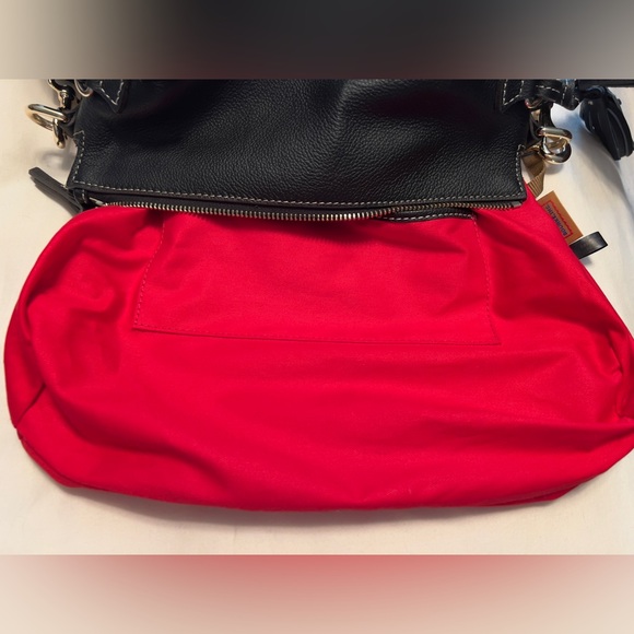 👜 Dooney & Bourke 👜 Leather Satchel, Black - Picture 6 of 7